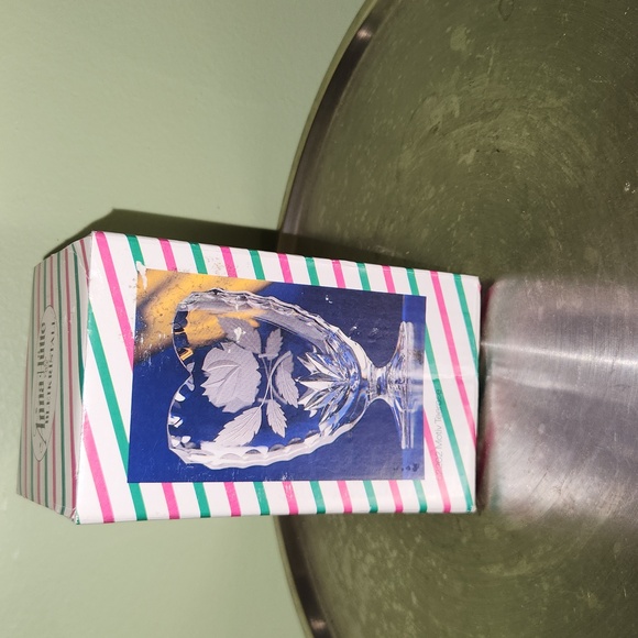 Vintage Anne Hutte Lead Crystal Vase - Picture 1 of 6